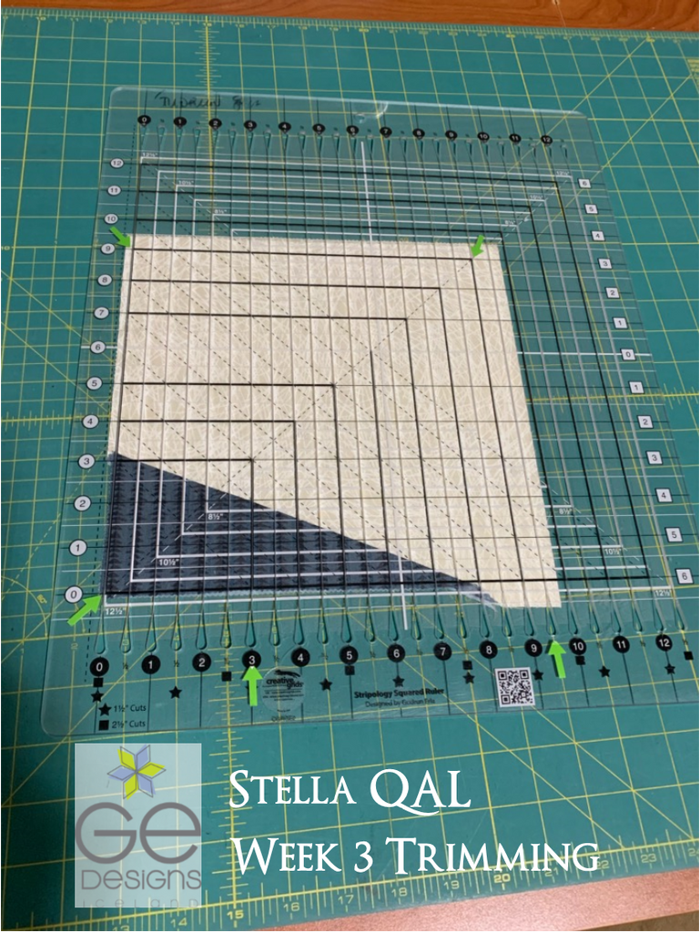 Stella QAL Week #3 Trimming