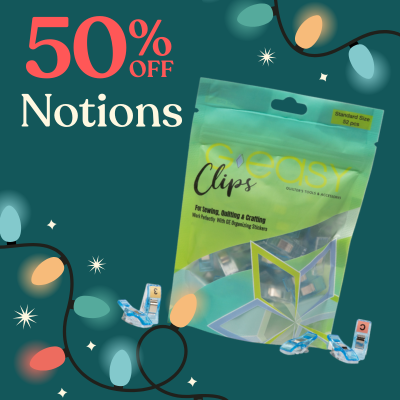 50% Off Notions