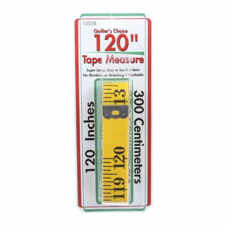 Tape Measure 120in Yellow #12058 Tool Checker   