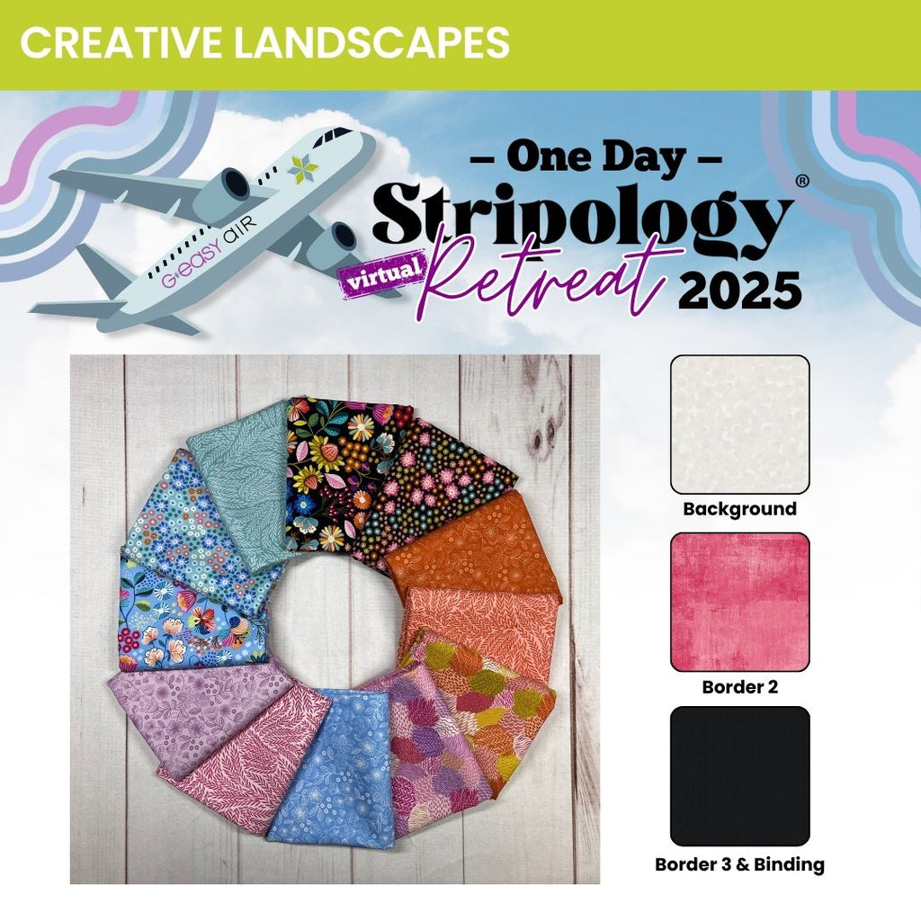 Stripology One Day Retreat Box (Add-On) Session 1 – October 18, 2025 Services GE Designs Creative Landscapes