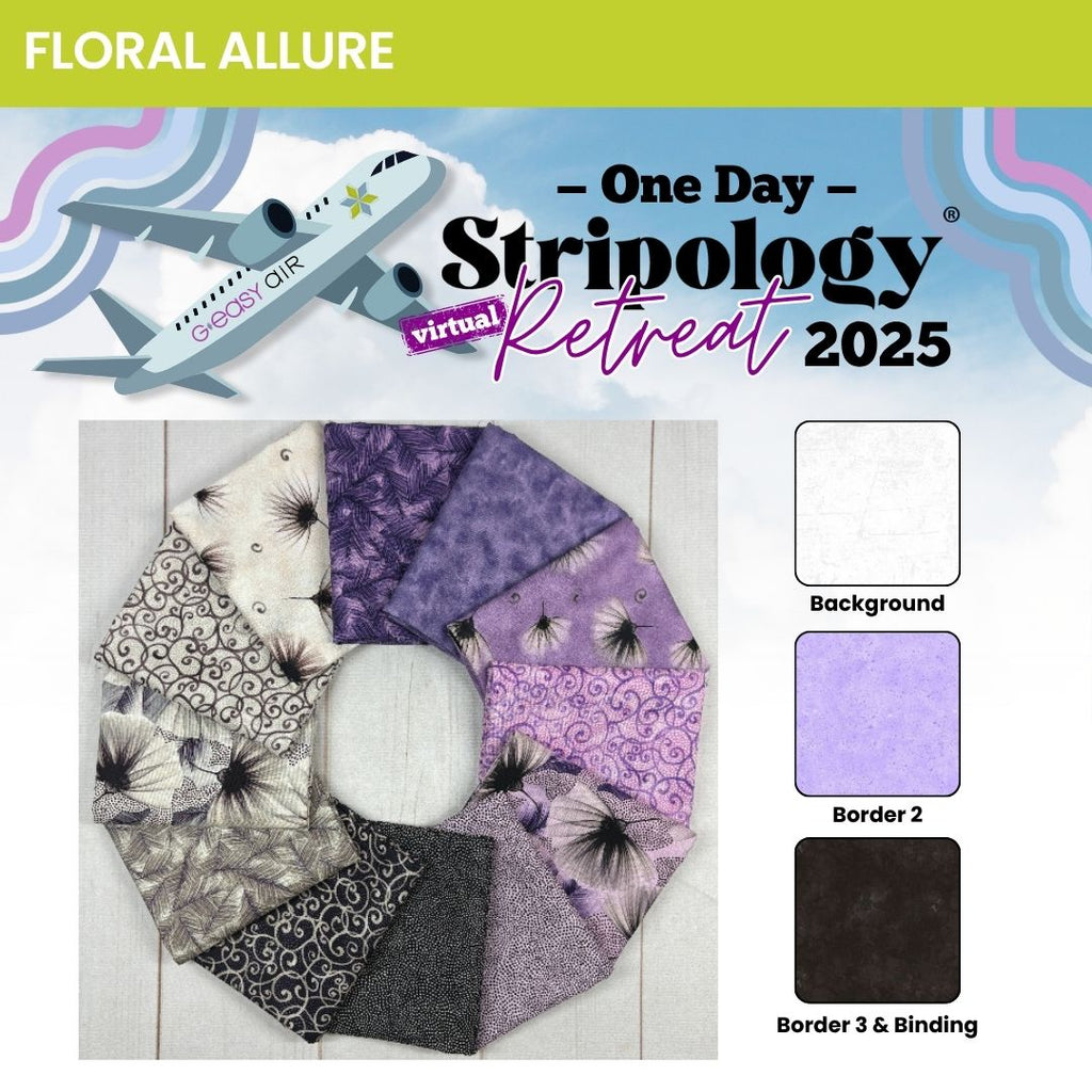 Stripology One Day Retreat Box (Add-On) Session 1 – October 18, 2025 Services GE Designs Floral Allure