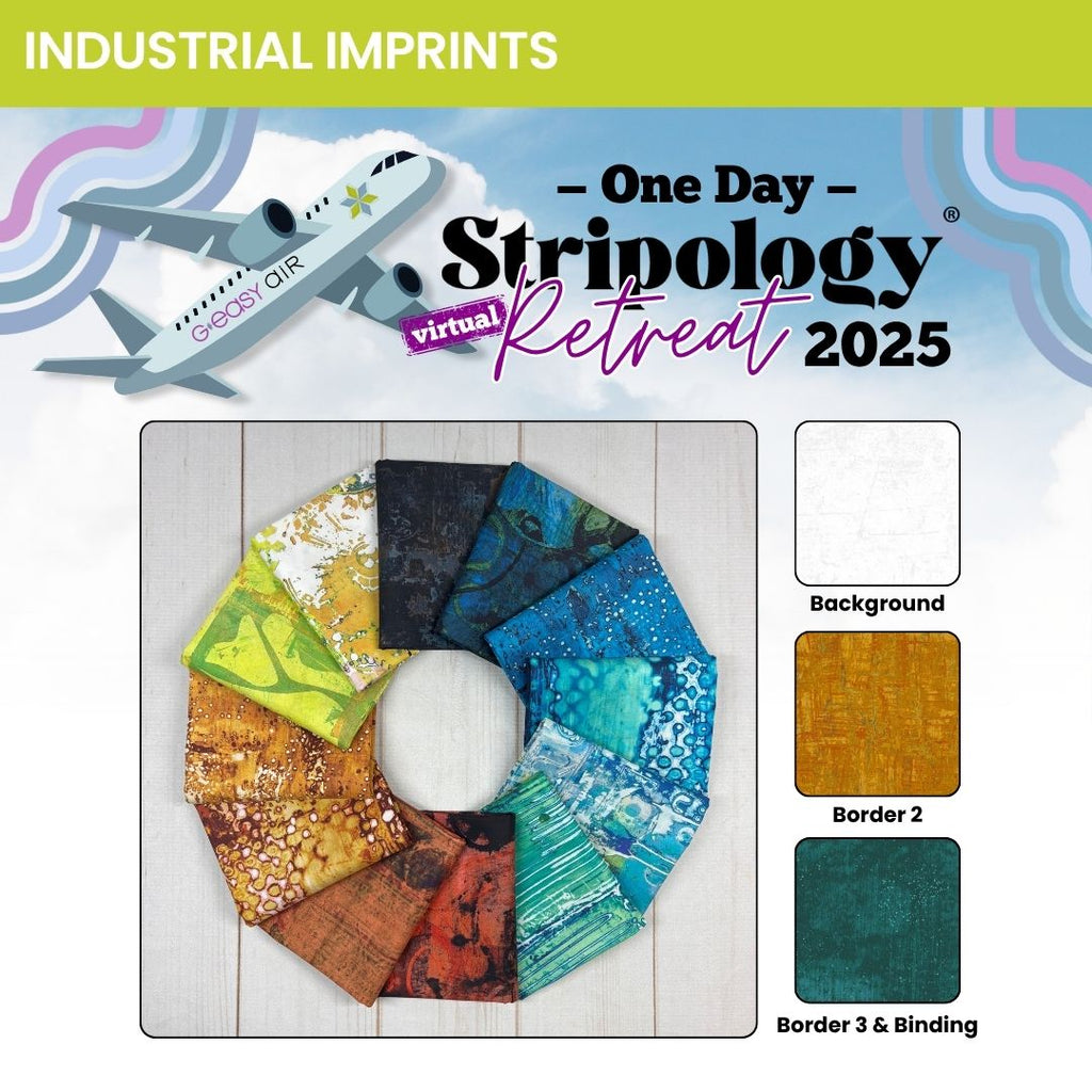 Stripology One Day Retreat Box (Add-On) Session 1 – October 18, 2025 Services GE Designs Industrial Imprints