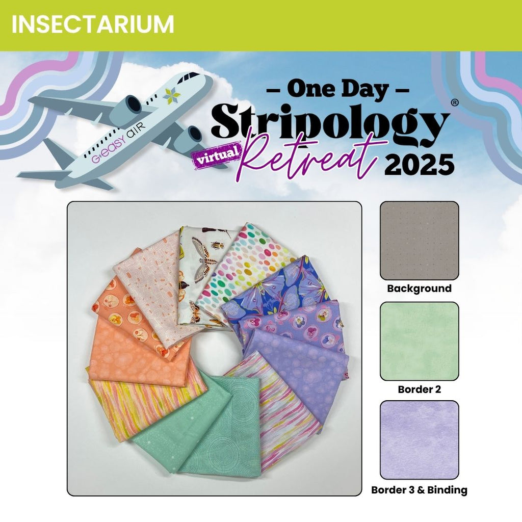 Stripology One Day Retreat Box (Add-On) Session 1 – October 18, 2025 Services GE Designs Insectarium