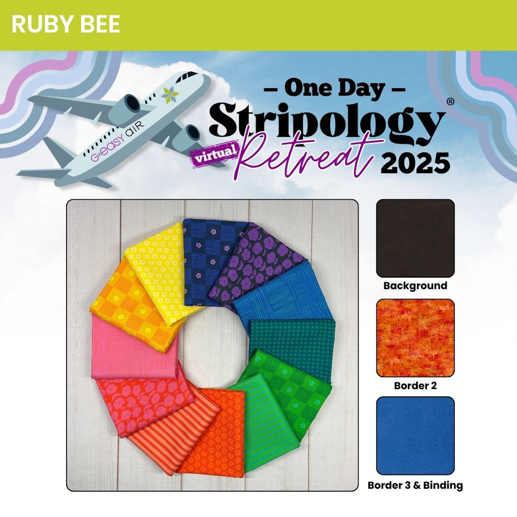 Stripology One Day Retreat Box (Add-On) Session 1 – October 18, 2025 Services GE Designs Ruby & Bee