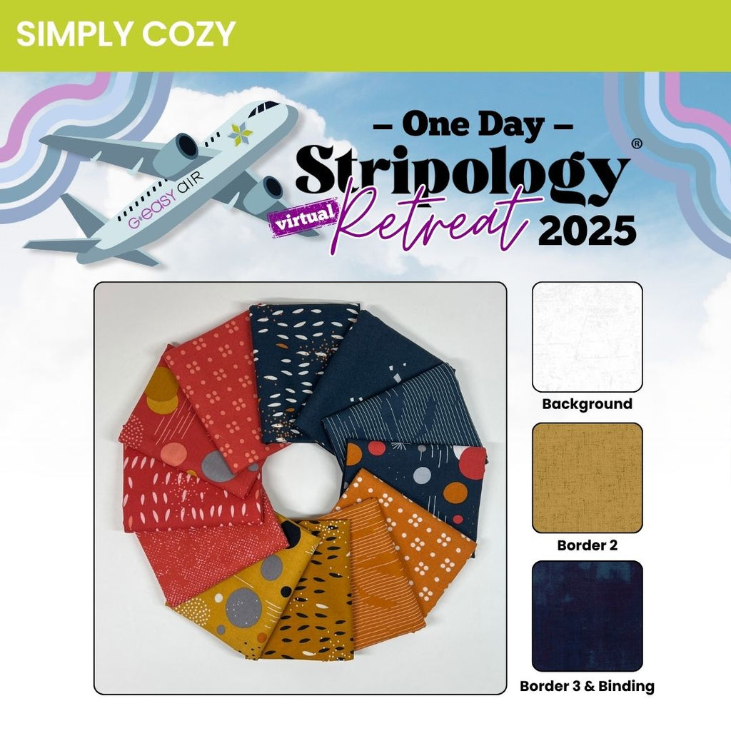 Stripology One Day Retreat Box (Add-On) Session 2 – October 22, 2025 Services GE Designs Simply Cozy