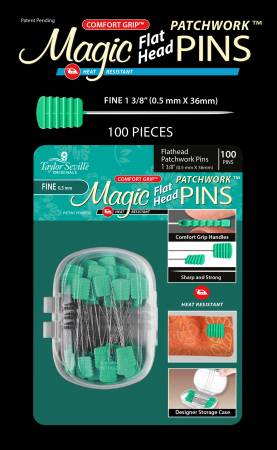 Magic Pins Flathead Patchwork Fine 100pc #220122 Tool Checker   