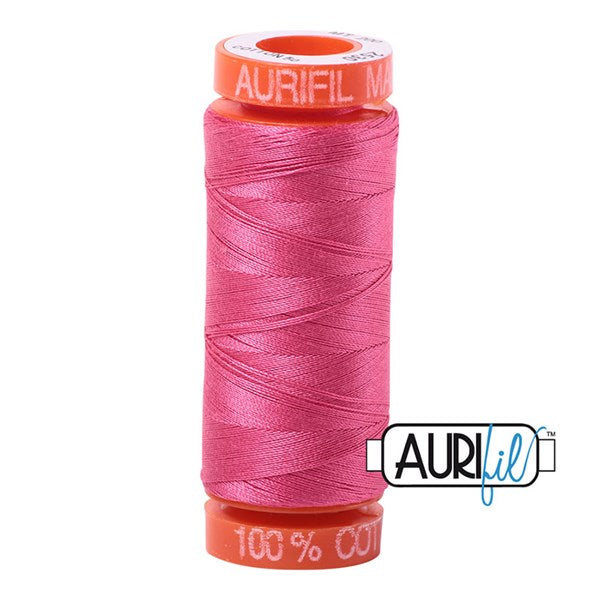 50wt Aurifil Blossom Pink 100% Cotton Mako Thread #BMK50SP200-2530 Thread Aurifil   