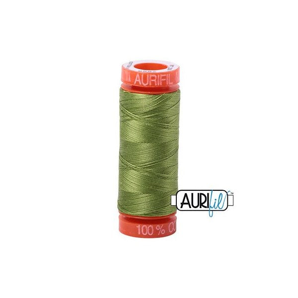 50wt Aurifil Fern Green 100% Cotton Mako Thread #BMK50SP200-2888 Thread Aurifil   