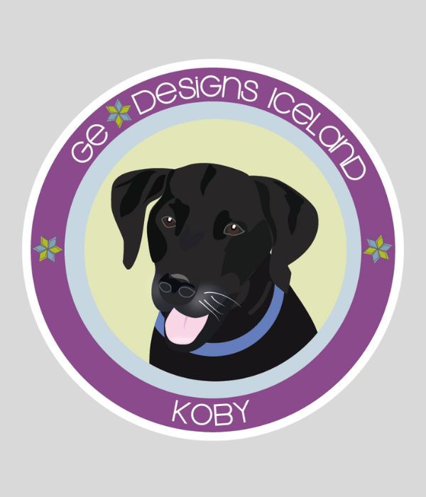 "KOBY"- Sticker sticker GE Designs   