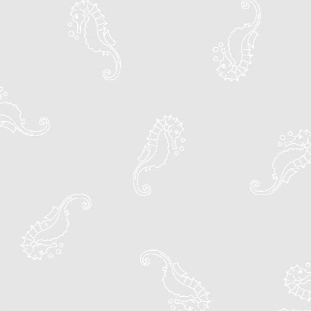 Ramblings Seahorse RA 04076W - W122 Fabrics P&B Textiles
