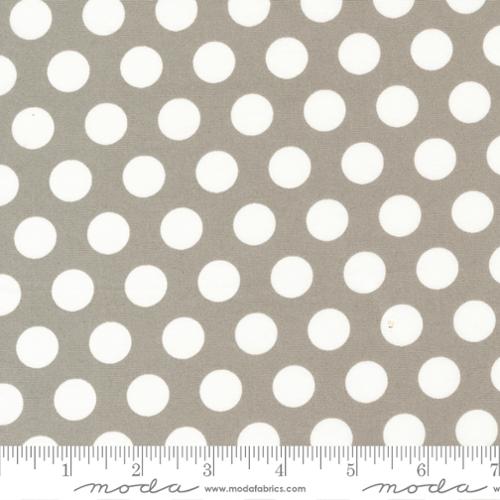 Favorite Things Dots Stone 108008-18- 108" Wide 1 YARD Fabrics Moda Fabrics   