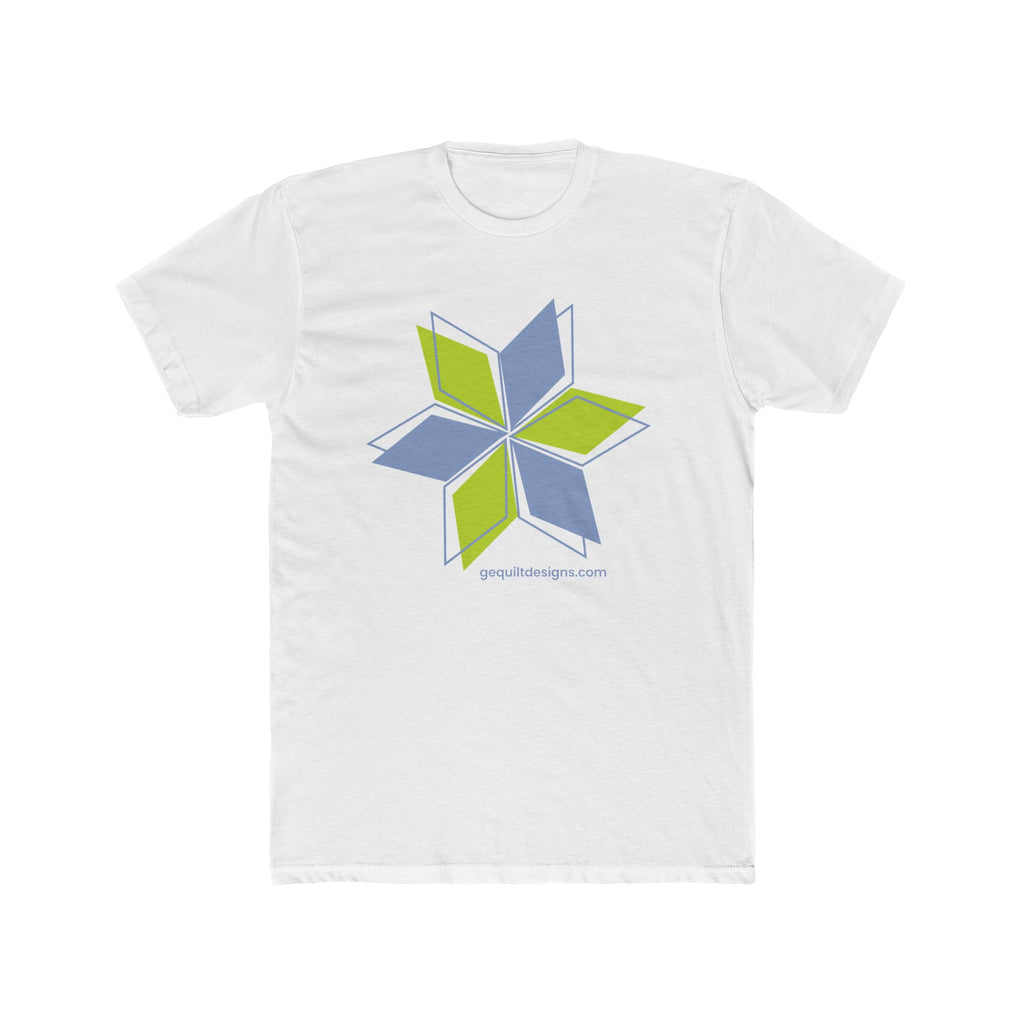 GE Designs Star Unisex Tee T-Shirt Printify Solid White XS
