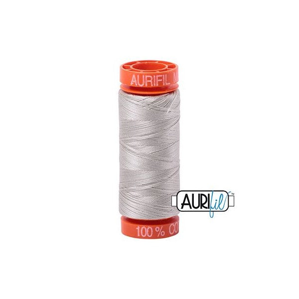 50wt Aurifil Moonshine 100% Cotton Mako Thread #BMK50SP200-6724 Thread Aurifil   