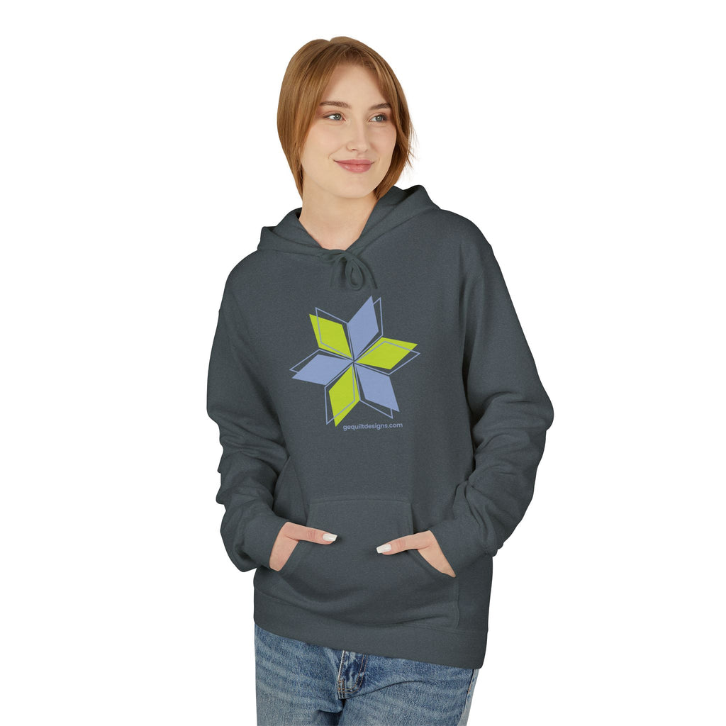 GE Designs Star Hoodie Hoodie Printify