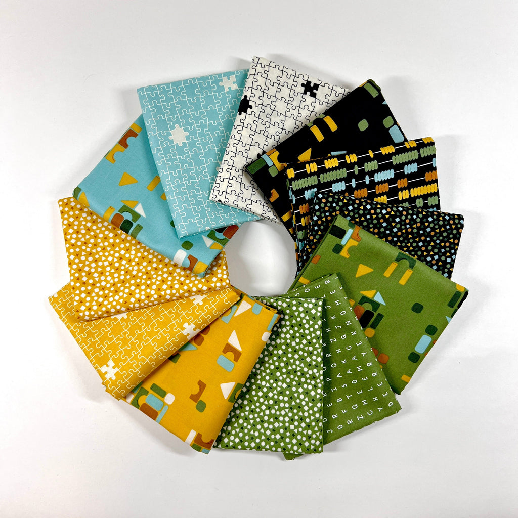 ABC XYZ Half Yard Bundle Fabrics Moda Fabrics