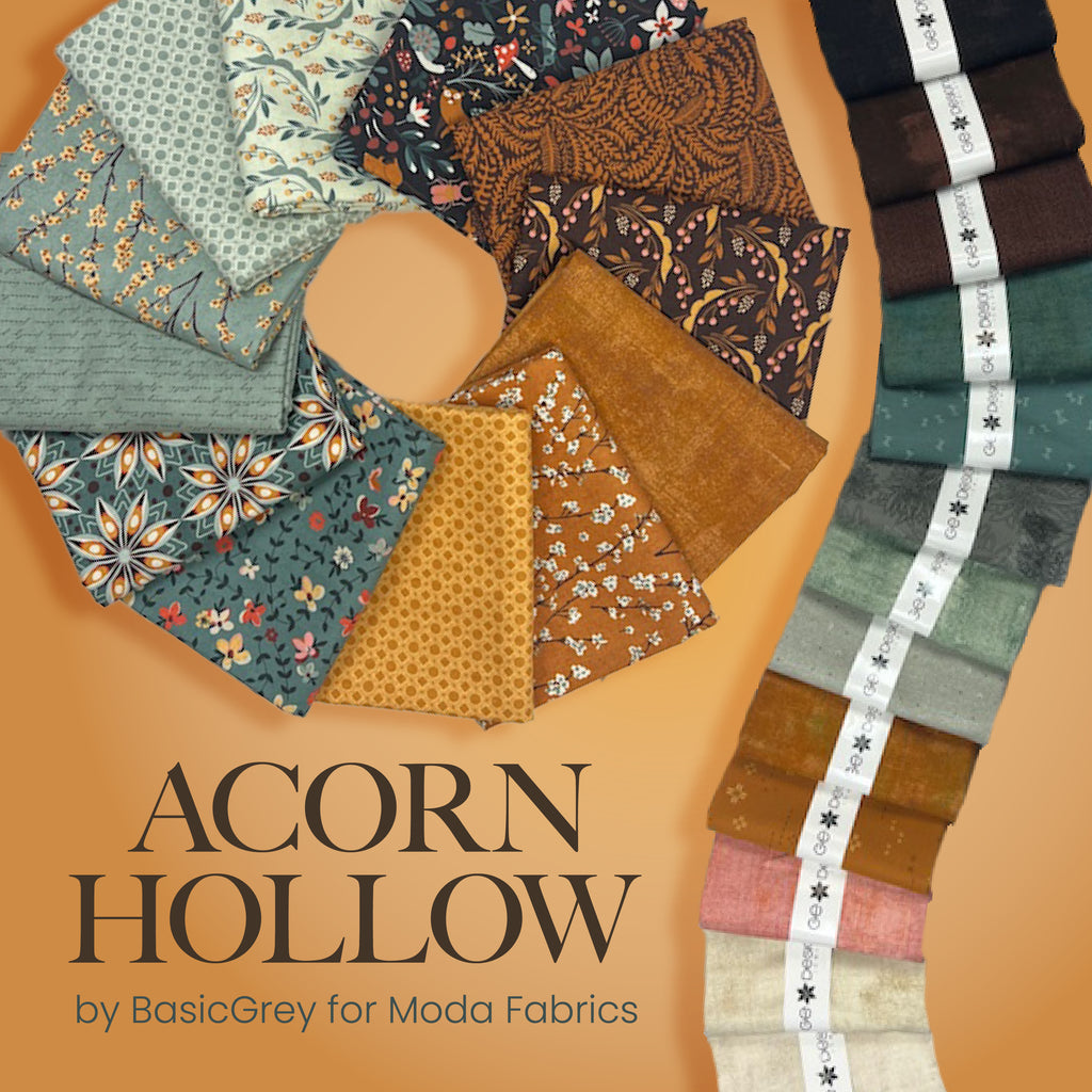 Acorn Hollow Half Yard Bundle Fabrics Moda Fabrics