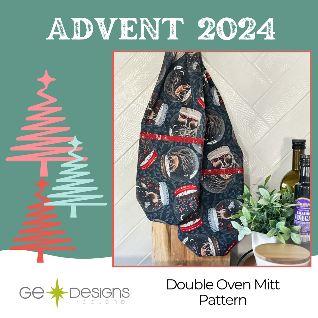 Advent 2024 GEasy Double Oven Mitt Pattern GE Designs