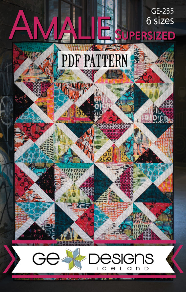 Amalie Supersized - PDF Pattern 235 Pattern GE Designs   