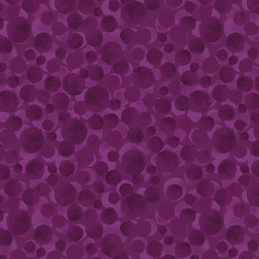 Bumbleberries Royal Purple 27 Fabrics Lewis & Irene   