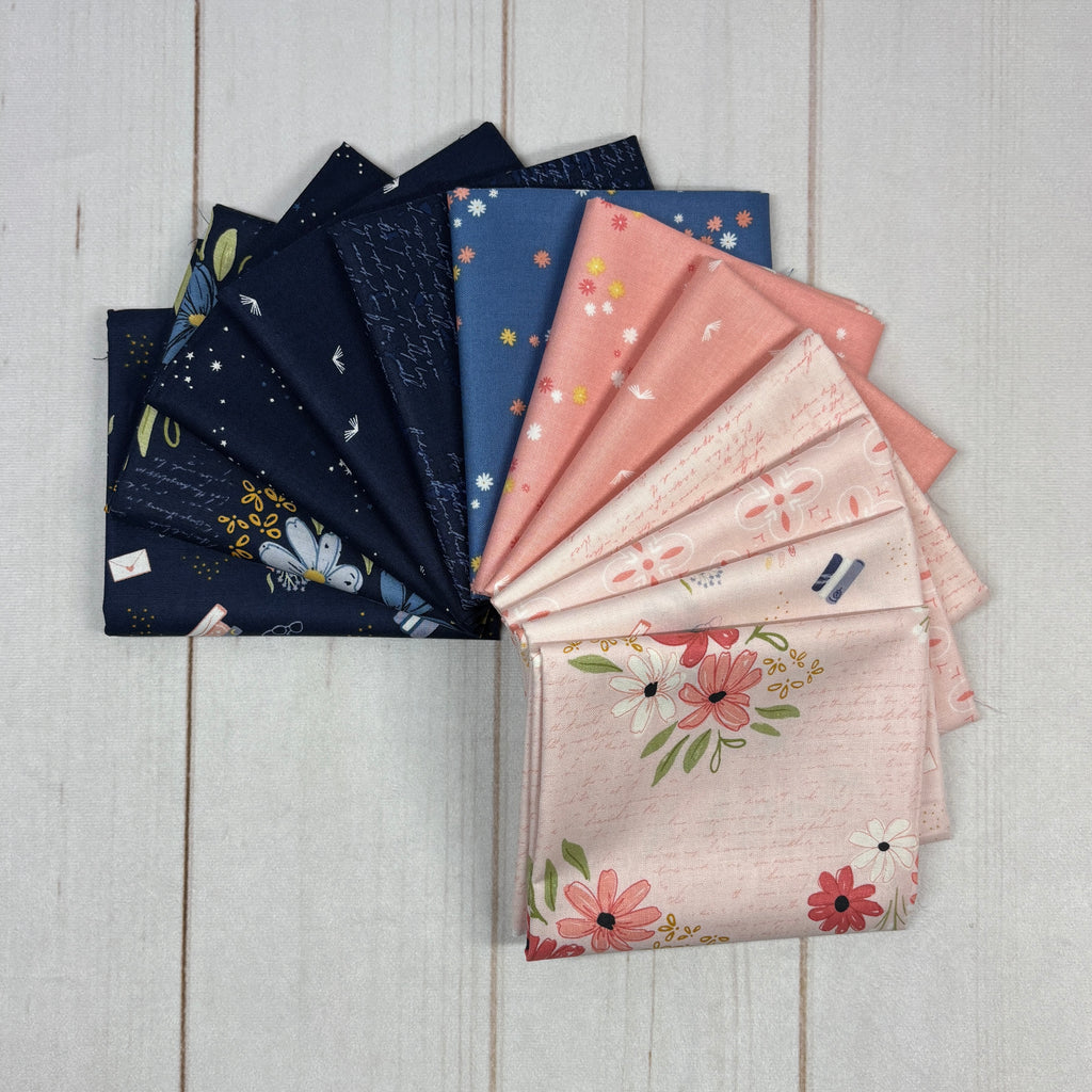 Between the Pages Fat Quarter Bundle Fabrics Riley Blake