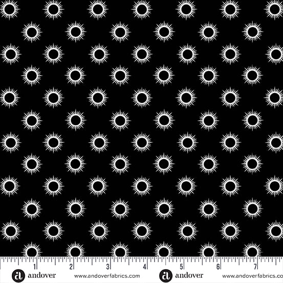 Black Nimbus A-1150-K Fabrics Andover