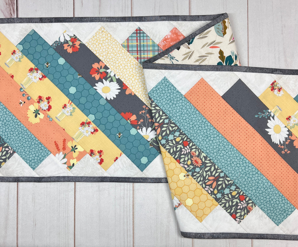 Boardwalk Table runner - Pattern and video class Pattern GE Designs   