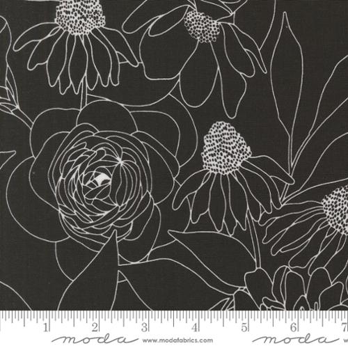 Moda Fabrics Botany Etched Ink 108" Wide Backing Fabric - 108029-12 - 3 YARD Fabrics Moda Fabrics