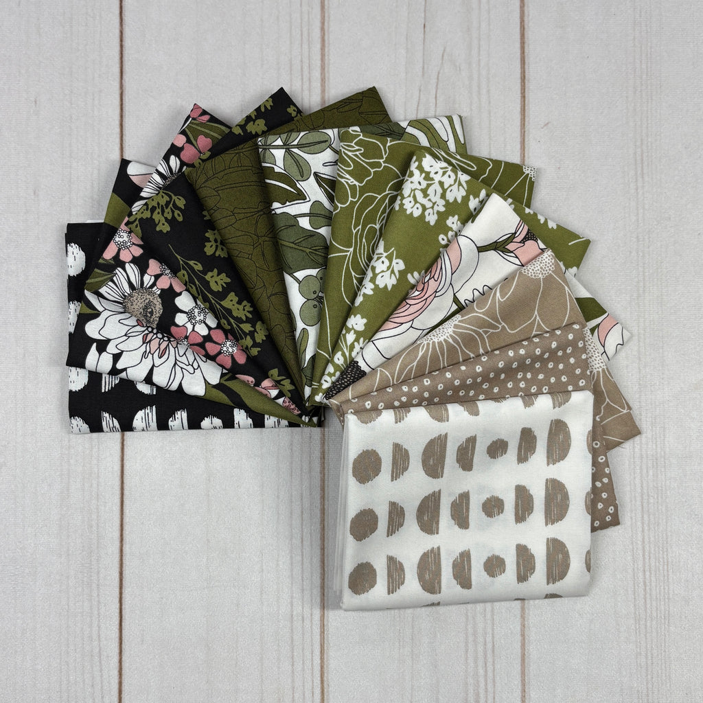 Botany Fat Quarter Bundle Fabrics Moda Fabrics