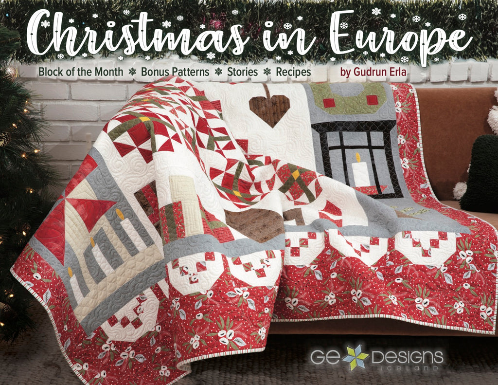 Christmas in Europe Book Book GE Designs