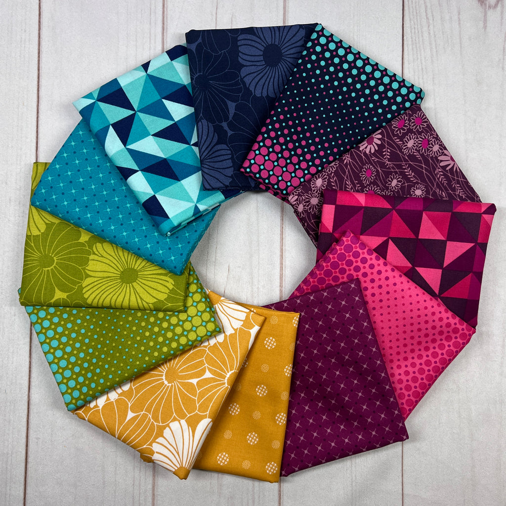 Color Crush Half Yard Bundle Fabrics Moda Fabrics