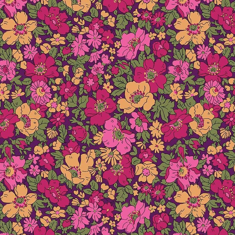 Liberty Fabrics Cosmos Park Floral - 108" Wide Backing Fabric - 3 YARD Fabrics Liberty