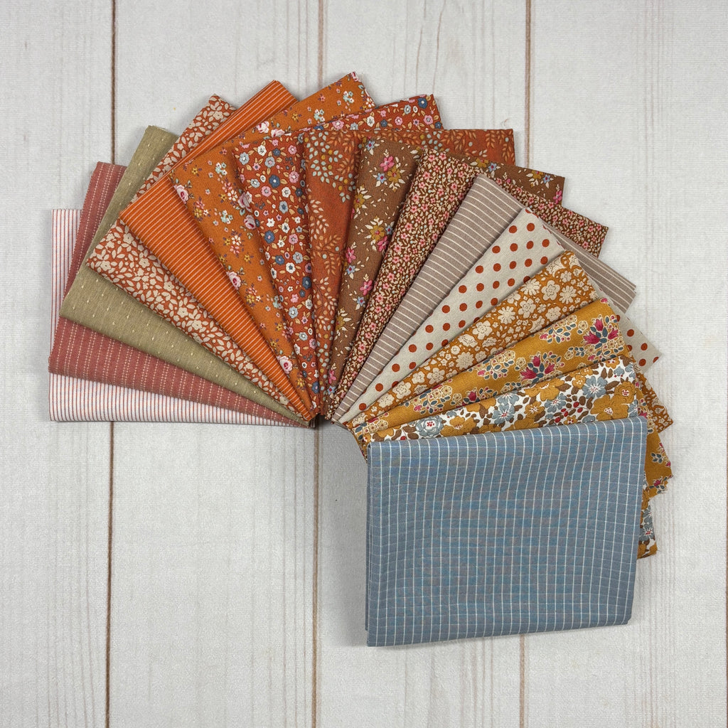 Tilda Creating Memories Autumn - Fat Quarter bundle Fabrics Tilda