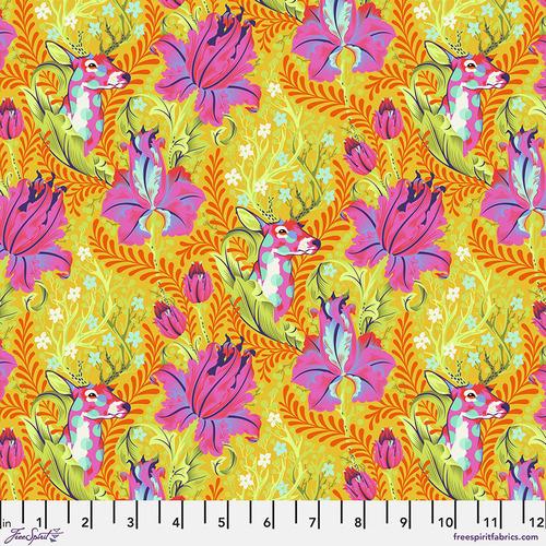 Tiny Beasts Deer John Glow TWTP178G Fabrics Free Spirit