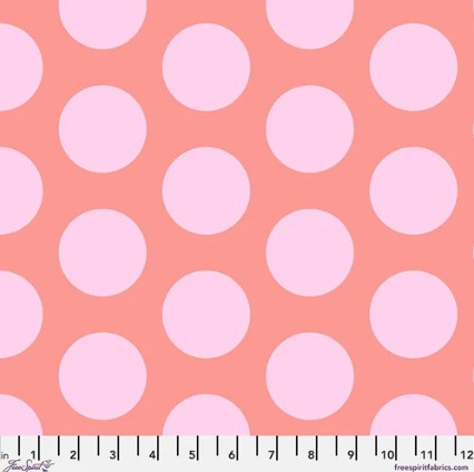 Roar! Dino Eggs Blush PWTP230B Fabrics Free Spirit