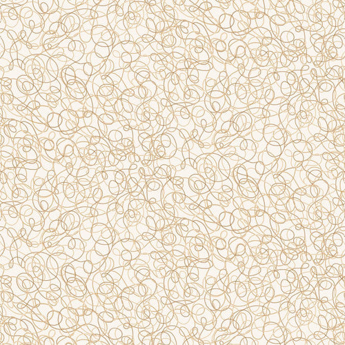 Henry Glass Fabrics Du Jour Beige 108" Wide Backing Fabric - 1476-44 - 3 YARD Fabrics Henry Glass