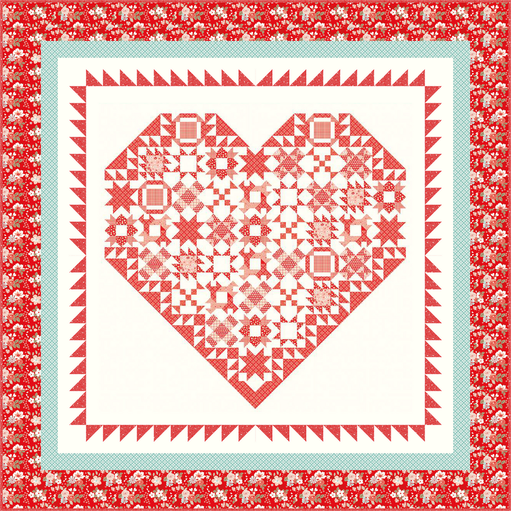 Endless Love BOM - EXTENSION Kit Fabrics Riley Blake   