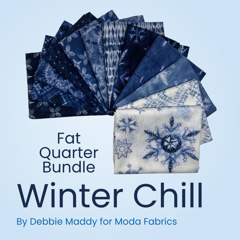 Winter Chill Fat Quarter Bundle Fabrics Moda Fabrics