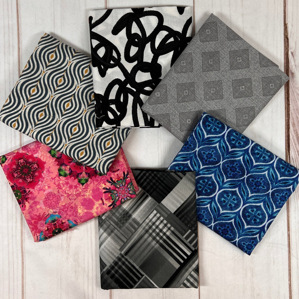 Mystery Bundle - Geometric prints Fabrics GE Designs   