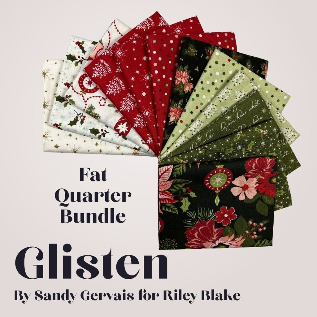 Glisten Fat Quarter Bundle Fabrics Riley Blake