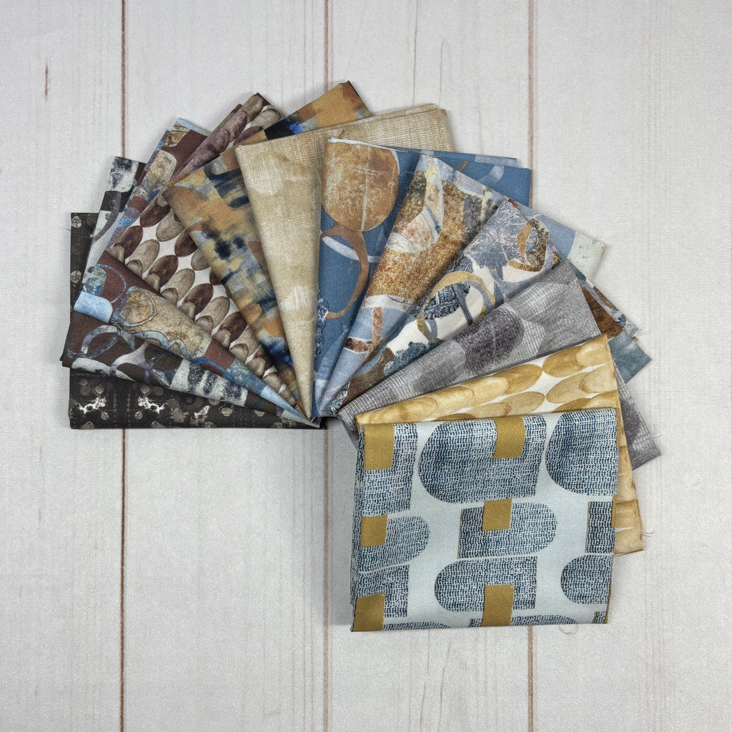 Golden Touch Fat Quarter Bundle Fabrics Free Spirit