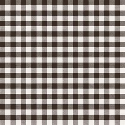 Happy Day Farm Gingham Dark Brown Y3565-16 Fabrics Clothworks