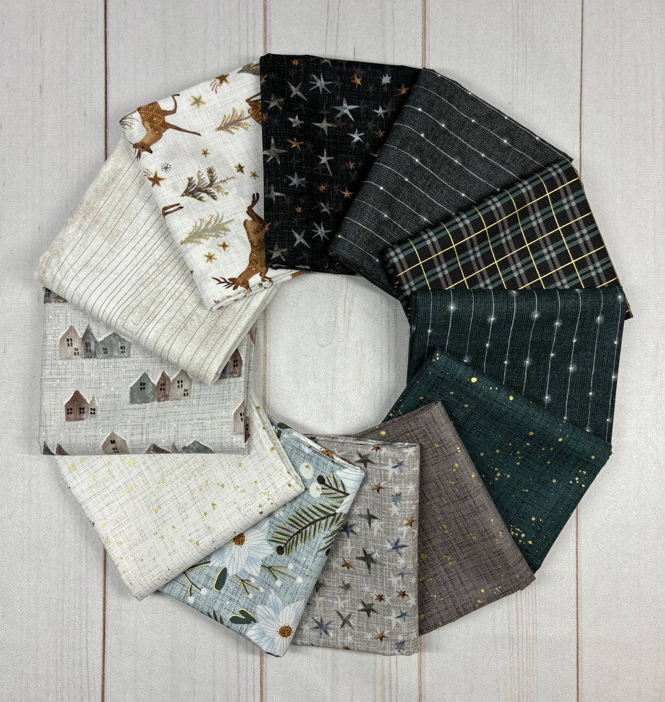 Winter Dreams Stash Builder Bundle Fabrics Figo   