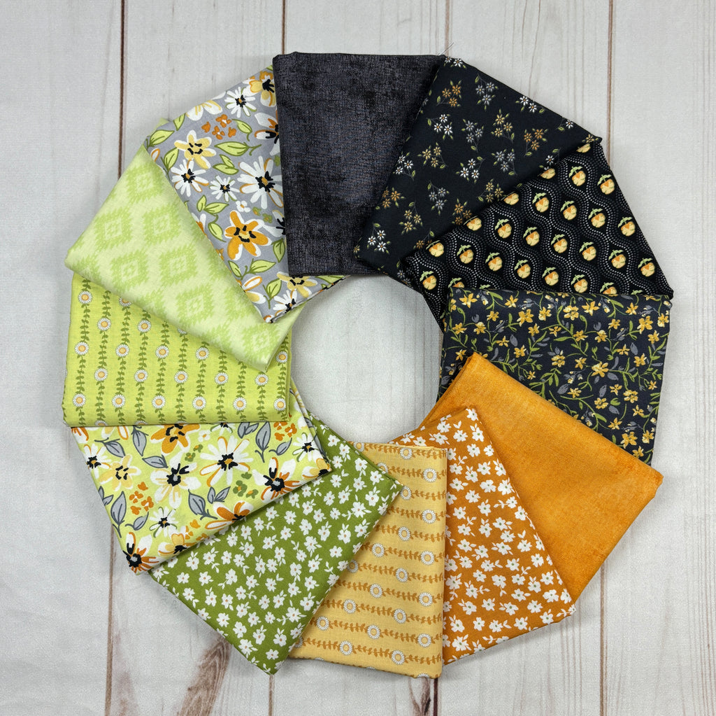 Patch of Sunshine Stash Builder Bundle Fabrics Wilmington   