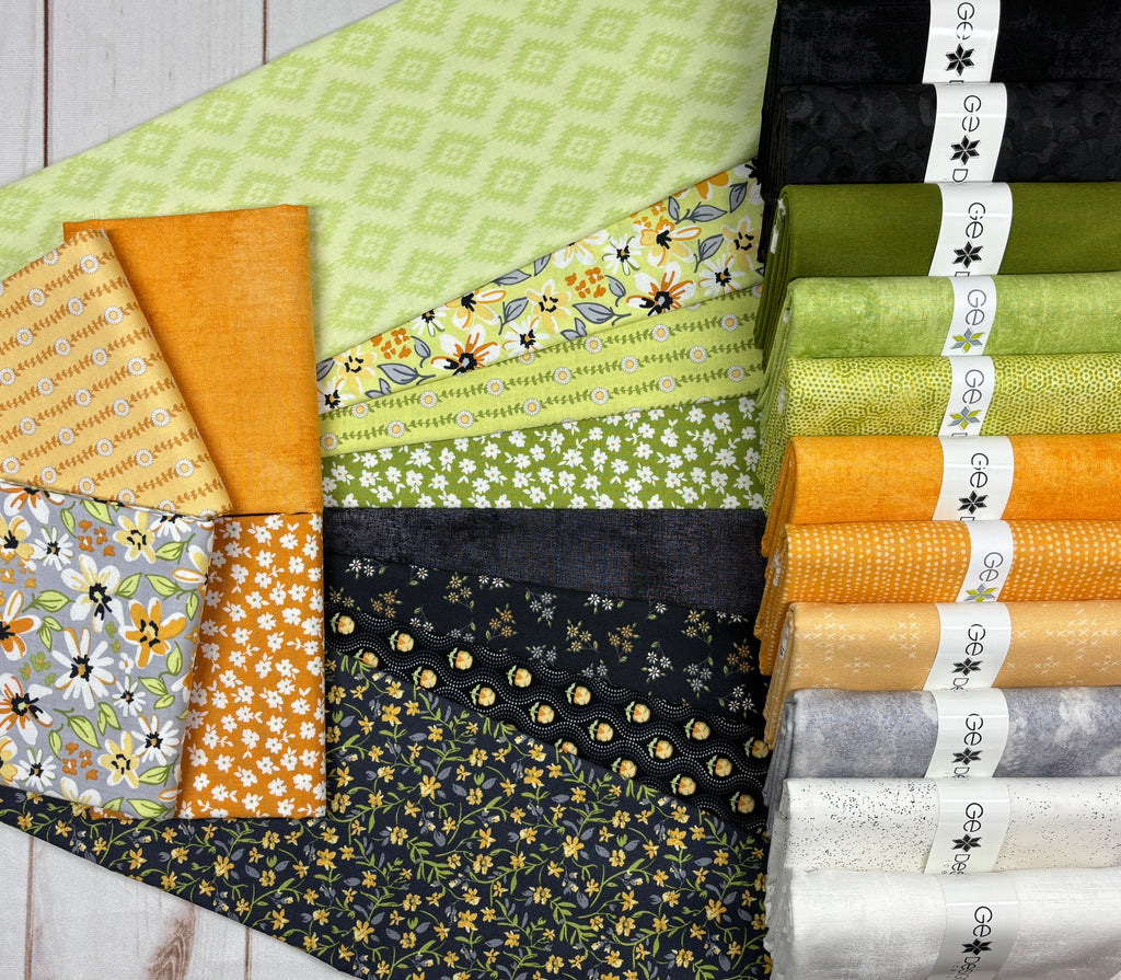 Patch of Sunshine Stash Builder Bundle Fabrics Wilmington   