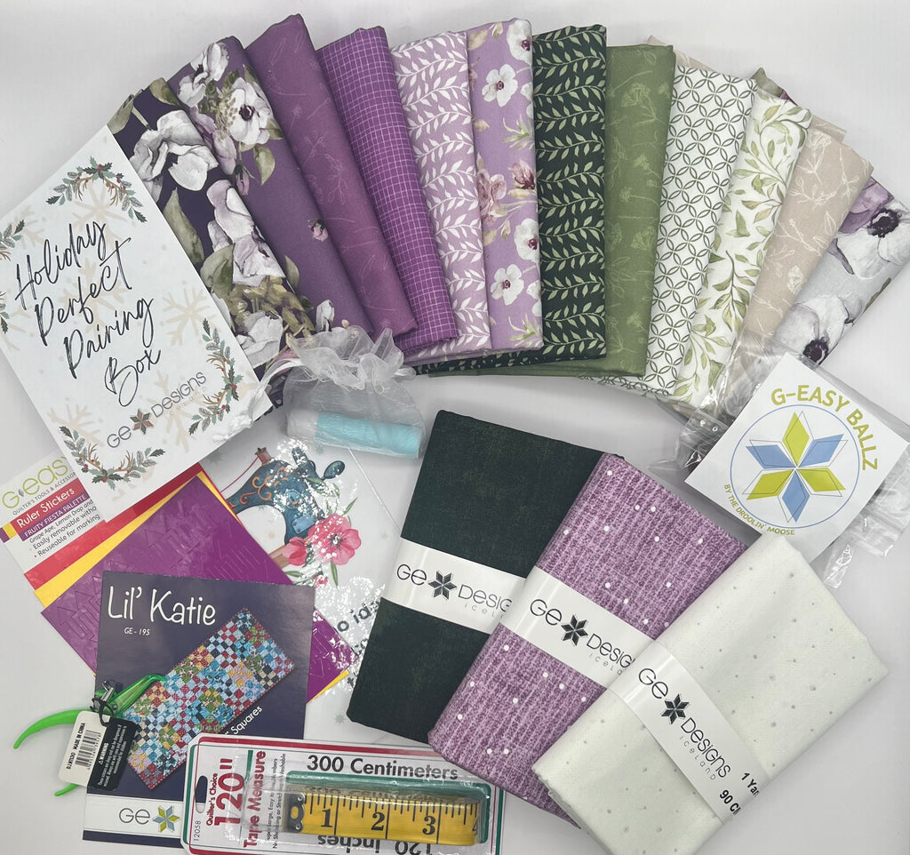 Elegant Perfect Pairing Gift Box Fabrics GE Designs   