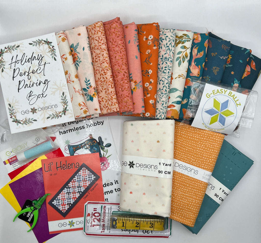 Romantic Perfect Pairing Gift Box Fabrics GE Designs   