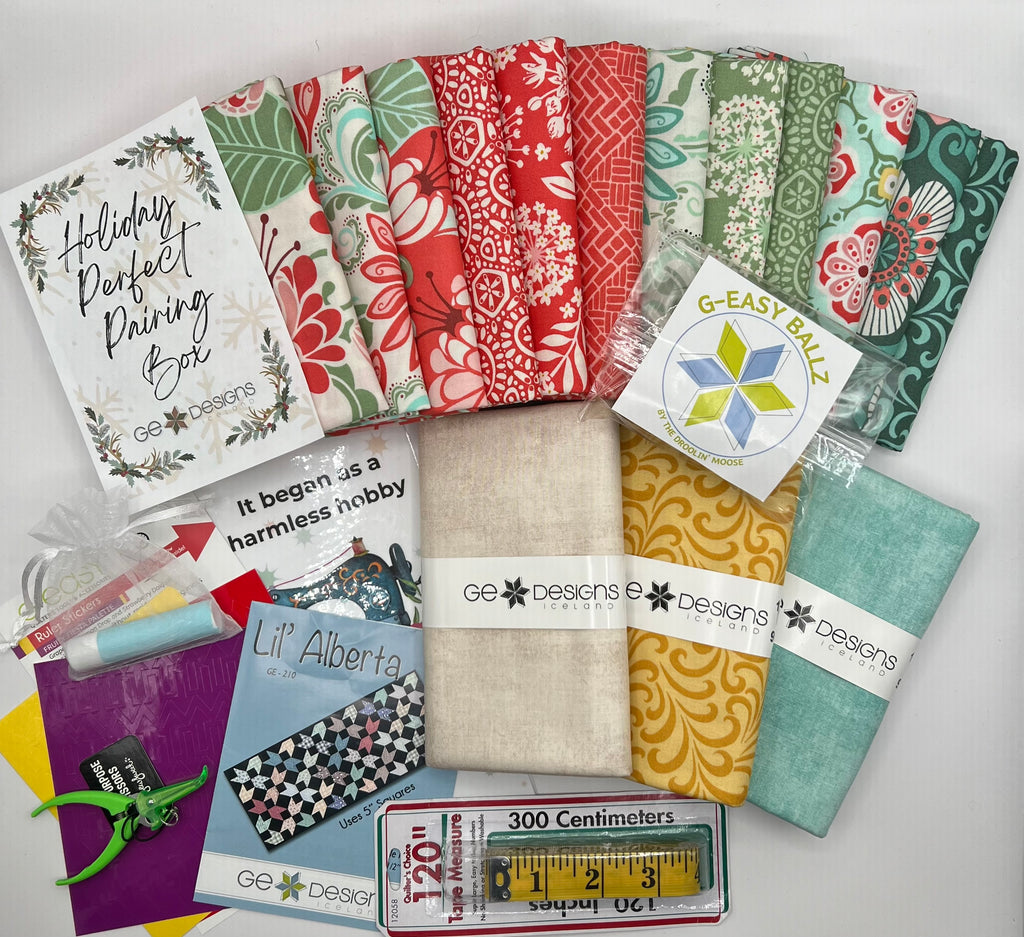 Fresh Perfect Pairing Gift Box Fabrics GE Designs   