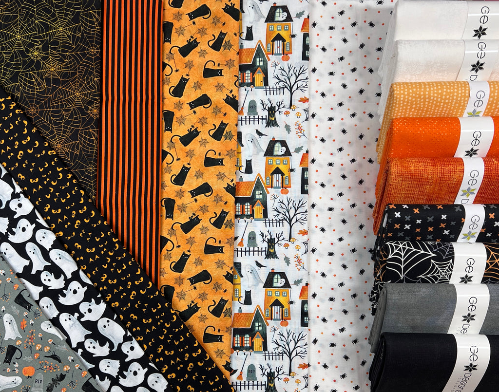 Haunted House Stash Builder Bundle Fabrics Timeless Treasures   