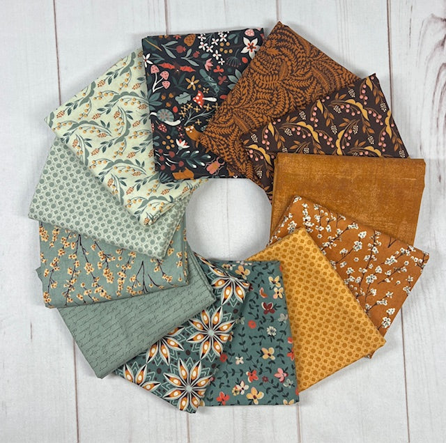 Acorn Hollow Half Yard Bundle Fabrics Moda Fabrics