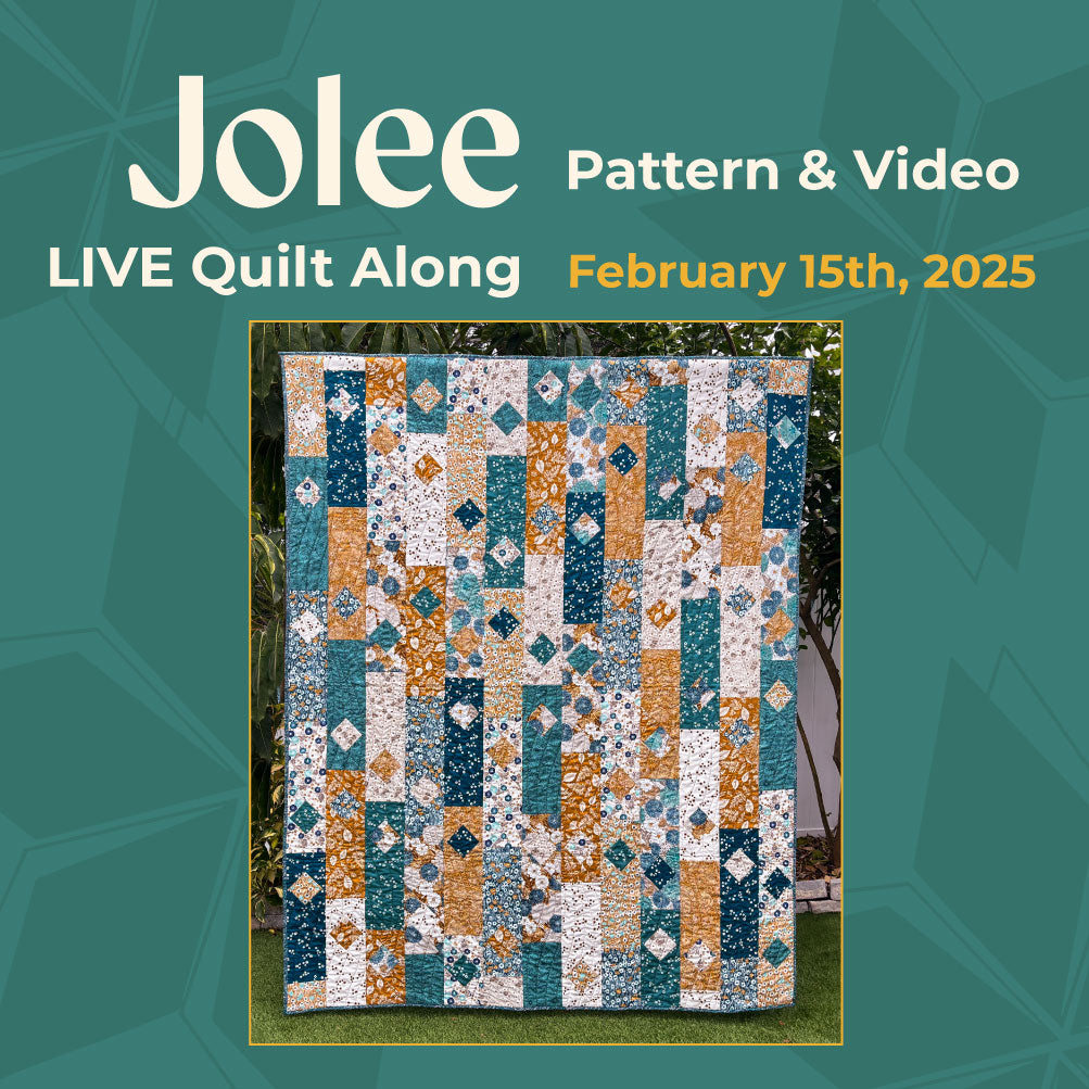 Jolee - PDF Pattern and Video Class Quilt Along Pattern GE Designs